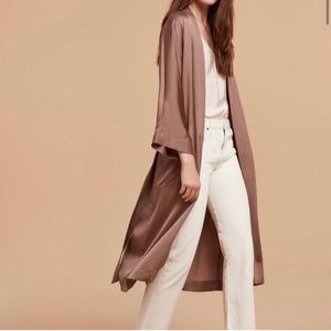 Wilfred “Durante” Satin Robe / Duster Jacket